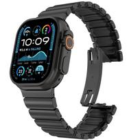 Titanium Watchband for Apple Watch Ultra 3 2 Series 11 10 9 8 7 6 SE3 Butterfly Clasp Strap for Iwatch 49mm 46mm 45mm 44mm Belt 49mm 46mm 45mm 44mm