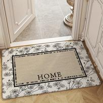 Hello Retro Print Doormat Non-slip Easy Clean Rug Indoor Entrance Floor Decorative Washable Area Carpet Door Mat Home Decoration 40cm x 60cm
