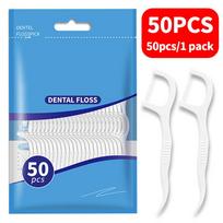 Bulk Dental Floss Picks 50/200/600 Count, Effortless Interdental Cleaning, Essential Oral Care Tool for Daily Use