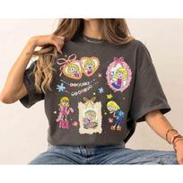 Summer Disney Lizzie McGuire Graphic Tshirt Men Women Fashion Cotton Quality Casual Loose Short Sleeve Classic Unisex S