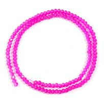 3 4 6 8 10mm Austria Faceted Crystal Beads Hot Pink Transparent Glass Beads Loose Beads For Jewelry Making DIY Bracelet Necklace purple