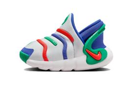 Nike Dynamo Go 2 EasyOn TD 'Grey Green Picante Red' FD0554-002 23.5