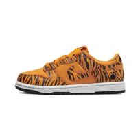 Nike Dunk Low Next Nature PS Tiger Stripes Kids Sneakers Orange Kumquat White DZ5633-800 33.5