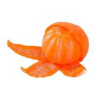 Stress Relief Peeling Orange Toy Slow Rising Orange Squeeze Stress Ball Anti-anxiety Simulation Fruit Sensory Fidget Toy 1pc