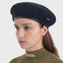 [KANGOL] KANGOL Monty Beret Wool Hat 0248HT DK BLUE/L