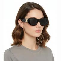 Celine TRIOMPHE 15 Saulės akiniai iš acetato (4S308CPLB 38NO / CL40308U 01A) (Triomphe akiniai nuo saulės) black