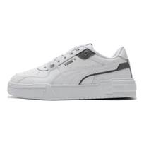 PUMA Ca Pro Glitch Reflect Unisex Comfort Cushioned Lightweight Low Top Skate Shoes Puma White Silver 393178-01 36