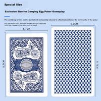 Huasheng Guandan Special Playing Cards, Thickened Imported Black Core Anti-Peeping Poker Cards, Guandan Cards for Table Games, 10 Decks Set YH-6097