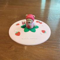 Food-Grade Silicone Cup Cover Drinking Cup Cover Cute Cartoon Dustproof Universal Cup Cover Coffee Cup Cover #15