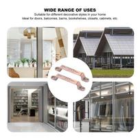2pcs With Screws Door Handles Easy Install Sliding Door Pulls Heavy Barn Door Pulls  Kitchen Doors
