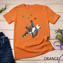 Panda - Bouldering and Rock Climbing Gift Unisex T-shirt 5 S