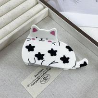 Rabbit Panda Hair Claw Cow Acetic Acid Hair Claw Simple Animal Claw Clip  Girls Style F