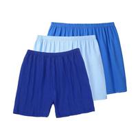 3PCS Men's Cotton Underwear XL 2XL 3XL 4XL 5XL Loose Male Soft Panties Breathable Boxers Shorts Home Underpants XL