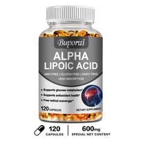 Buporai - Alpha Lipoic Acid Capsules - Antioxidant - Brain Health 120*1
