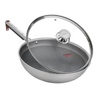 Kangbah 3-Ply Stainless Steel Honeycomb Wok