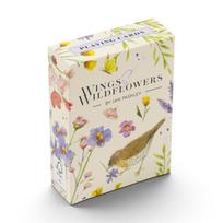 Pkpcard39 jan pashley wingswildflowers standard playing card deck