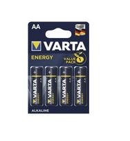 Baterijos VARTA Energy, AA (LR6), 4 vnt.