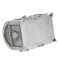 Silver Treasure Chest Box Small Pirate Trinket Chest Jewelry Boxes Ring Gift Box  For Women