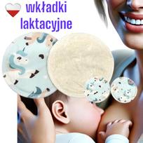 Wkładki laktacyjne pul bambus jednorożce miętowe wkładki laktacyjne nappime