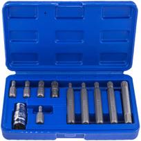 Klucze końcówki wkrętakowe bity spline m5-m12 3/8 1/2 11 el 30mm 75mm