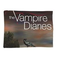 The Vampire Diaries Damon Salvatore Blankets Soft Warm Flannel Throw Blanket Bedding for Bed Living room Picnic Travel Home Sofa Size: 75*100cm, Weight: 230 GSM