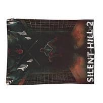 Silent Hill Horror Game Blanket Soft Warm Flannel Throw Blanket Bedding for Bed Living room Picnic Travel Home Couch Size: 75*100cm, Weight: 230 GSM