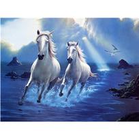 Visas 5D „pasidaryk pats“ deimantinis piešimas „Animal Horse“ deimantinis siuvinėjimas kryželiu namų dekoras, rankų darbo dovana 25x30cm