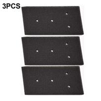 230mm X 115 X 15mm Kempinės filtras 3 vnt. Bauknecht prekės ženklui Naujas