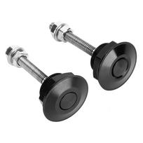 2Pcs Universal Hood Pin Bonnet Lock Quick Release Push Button Bumper Clip Latches32mm 1.3in