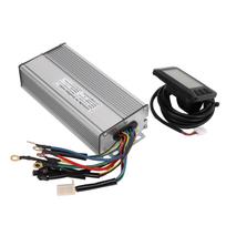 Electric Bike Conversion Kit 30A Controller LCD7U Display Panel Set Common Connecter for 36V 48V 1000W DC Motor