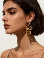 Luxurious And Sophisticated Earrings, Trendy Stud Earrings With A Retro Feel. One Size auksas