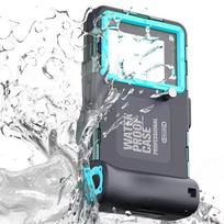 Vandeniui atsparus telefono dėklas, dėklai ir 15 m nardymo 50 pėdų plaukimo aukščiausios kokybės apsauginis korpusas ir dirželis iPhone Samsung 6,8 colių telefonui E