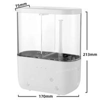 Automatic sensor intelligent soap hand sanitizer electric kitchen double head gel foam machine wall mounted detergent machine balta