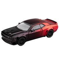 1/32 Scale Dodge Hellcat Zinc Alloy Die-cast Simulation Electroplated Supercar American Muscle Sports Car Challenger STR Car Model raudona