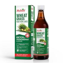 Multani Wheatgrass Aloe Vera Juice 1 L Natural Herbal Drink For Daily Hydration Refreshing Plant Based Beverage Routine
