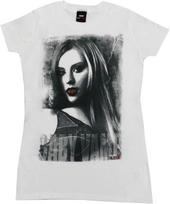 HBO True Blood Juniors Baby Vamp Vampire Jessica Hamby White Shirt New S, M M