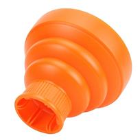 Hair Dryer Diffuser Attachment Silicone Foldable Blow Dryer Diffuser for Curly Hair Orange