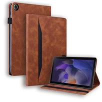 Samsung Tab A11 Plus 11-inch Leather Case with Card Slot and Stand, Frosted Patchwork Design Samsung Tab A9 8.7-inch 2023 ruda