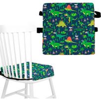 Toddler Booster Seat for Dining Table, Kids Booster Seat for Kitchen Chair with Adjustable Straps and Non-Slip Bottom, Detachable Washable Increasing mėlyna