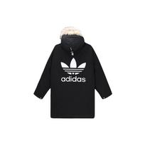 adidas originals Down Fur Parka Casual Sports Stay Warm hooded down Jacket Black Men's GE1316 L