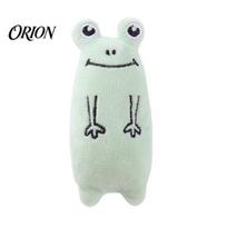 Animal Shaped Cat Toy Stuffed Catnip Toy, Soft Plush Chew Cute with Bear Duck Frog Enrichment for Indoor Cats Kittens Teething