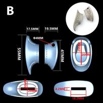 Knife Guard Steel Knife Handle Protect For Diy Tool Embryo Gauntlet Casting