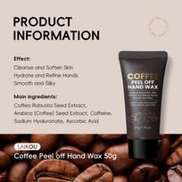 Coffee Seed Peel-Off Hand Wax – Hand Care Mask for Daily Use One Size
