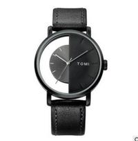 [Small] Tomi Temi Hollow Design Perspective Watch Neutral Casual Fashion Simple Watch
