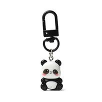 Lovely Fashion Small Panda Animal Keychain Sweet Versatile Backpack Decoration Accessories Creative Simple Pendant Gifts A4