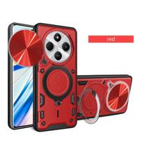 Ring Stand Funda For Xiaomi Poco C75 4G Case Armor Slide Camera Car Magnetic Holder Cover for PocoC75 Pocco Poko Little C75 C 75 Poco C75