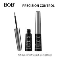 BOB eyeliner, waterproof and non-smudging black, smooth and natural color rendering, very fine eyeliner for makeup artists 5g