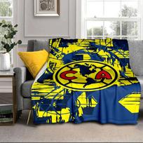 Club America Emblem Portable Blanket/Soft Blanket Bedding Blanket Suitable for Travel Camping Living Rooms Offices Sofas Fan Gifts 75x90cm