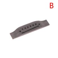 1 vnt. liaudies gitaros balnelis, rožmedžio gitaros tiltelis, apatiniai stygų balneliai, akustinės gitaros tiltelis, Qin Ma Qin Qiao liaudies gitara B