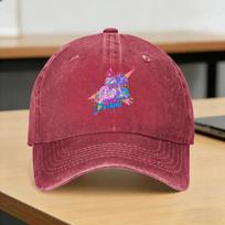 Summer Jem And The Holograms Chibi Animr Style Rock Your Dreams Baseball Cap Sun Dropshipping Design Washed Trucker Hat Gift One Size